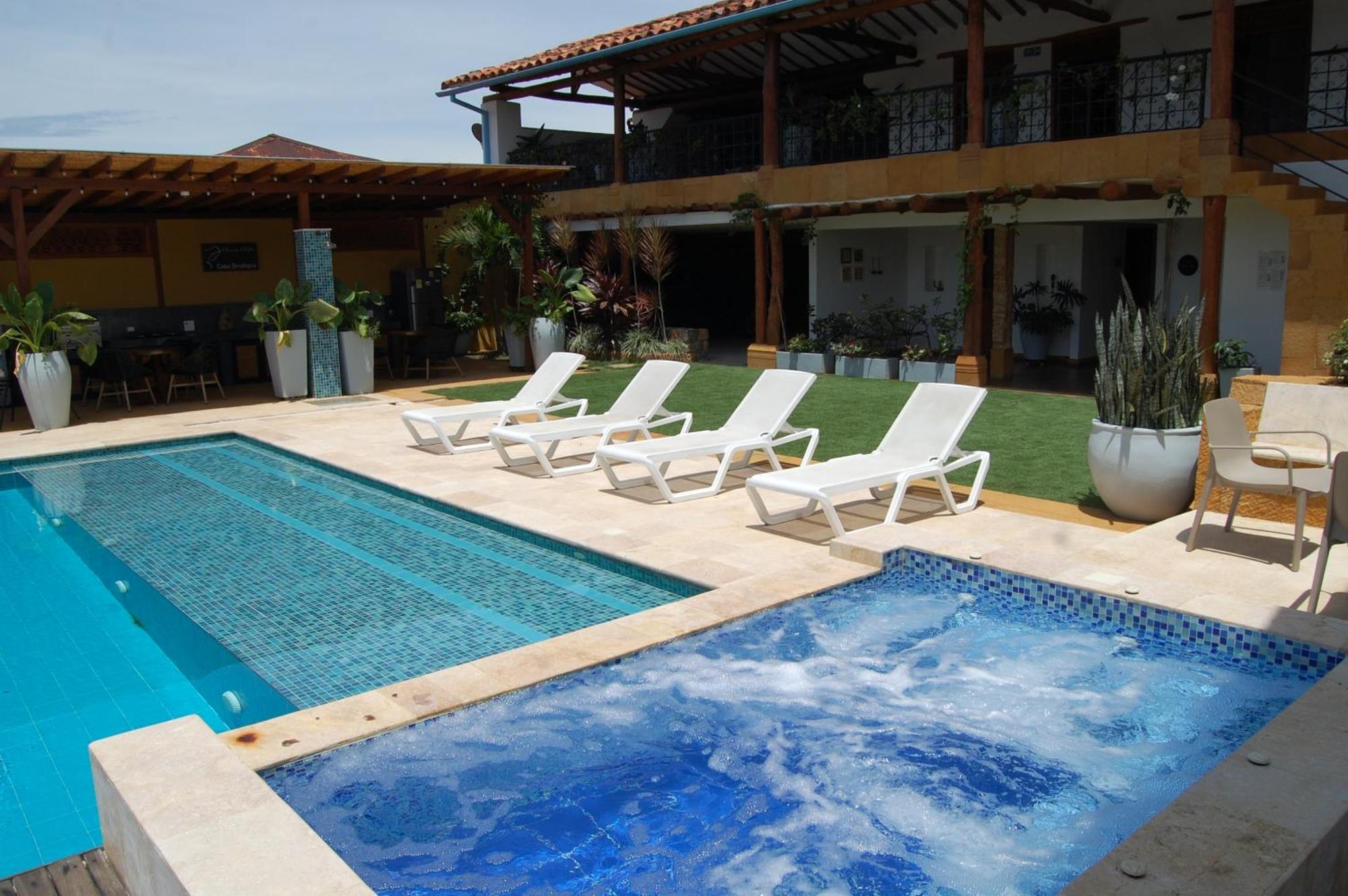 Santa Sofia Casa Boutique Hotel Barichara Buitenkant foto