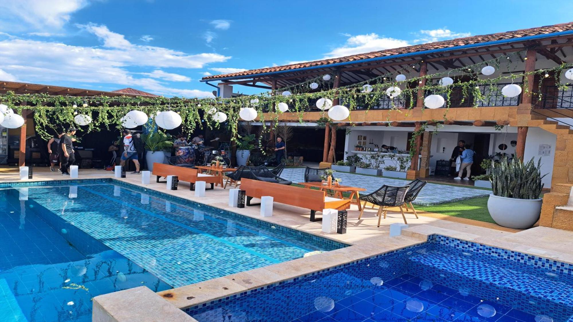 Santa Sofia Casa Boutique Hotel Barichara Buitenkant foto