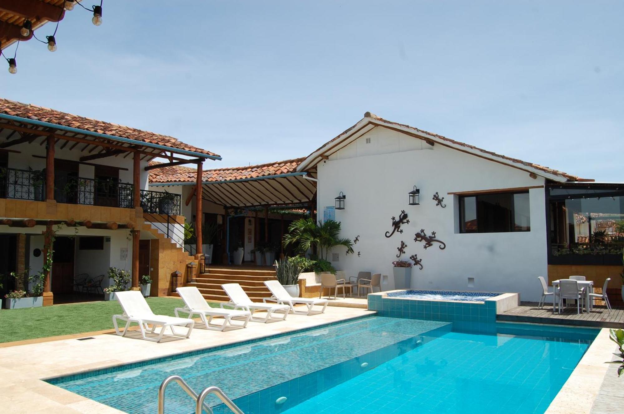 Santa Sofia Casa Boutique Hotel Barichara Buitenkant foto