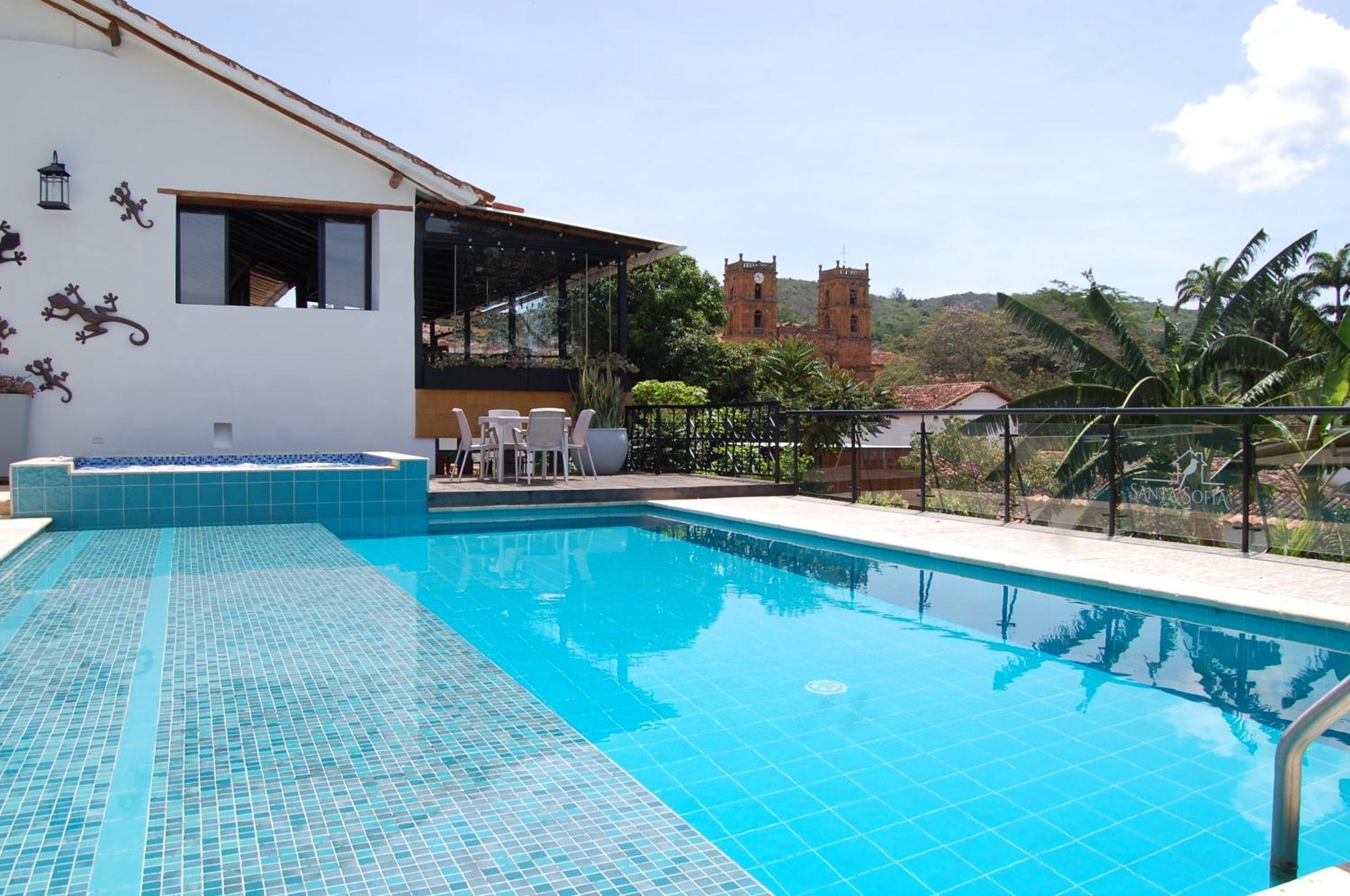 Santa Sofia Casa Boutique Hotel Barichara Buitenkant foto