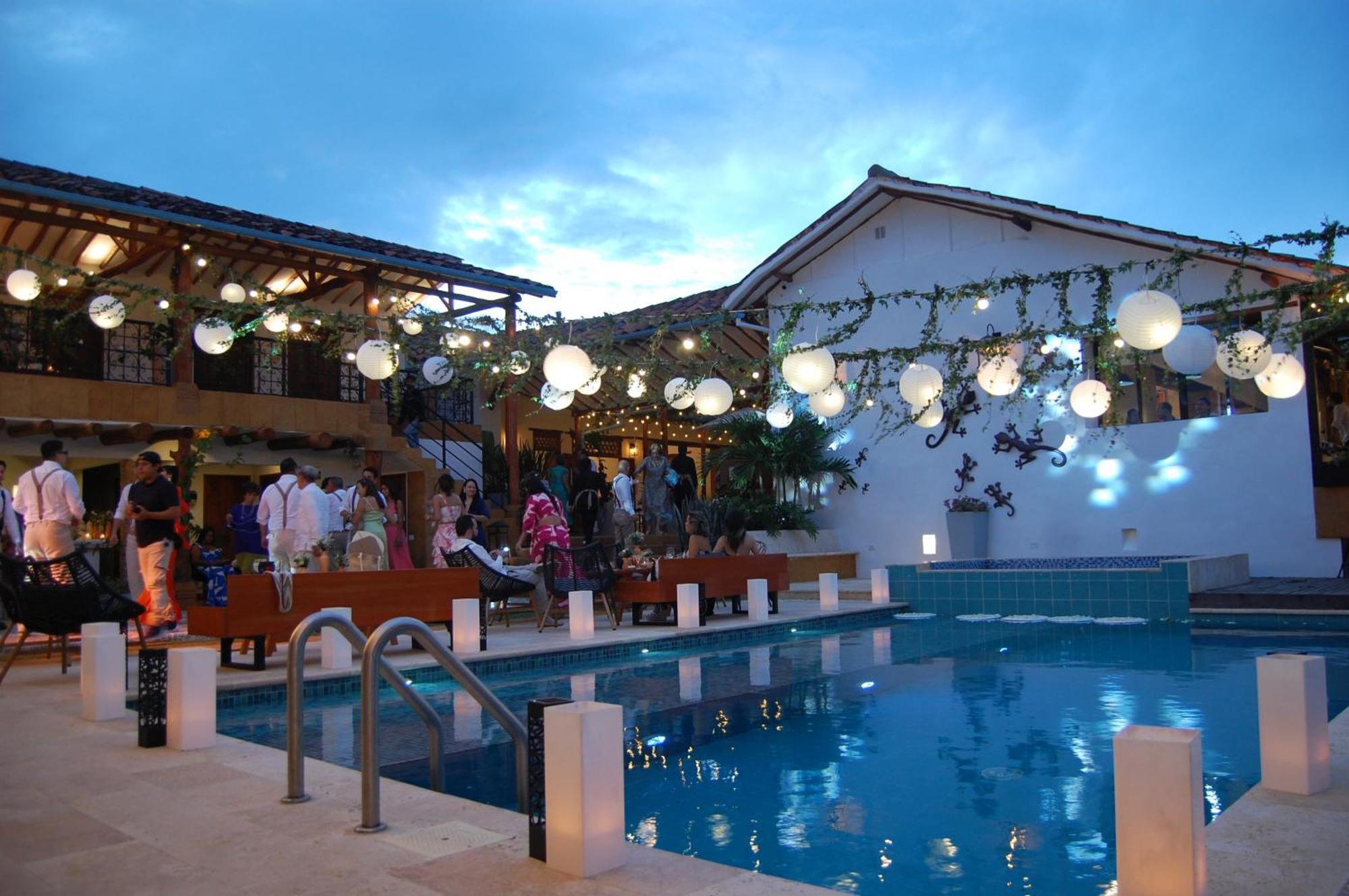 Santa Sofia Casa Boutique Hotel Barichara Buitenkant foto