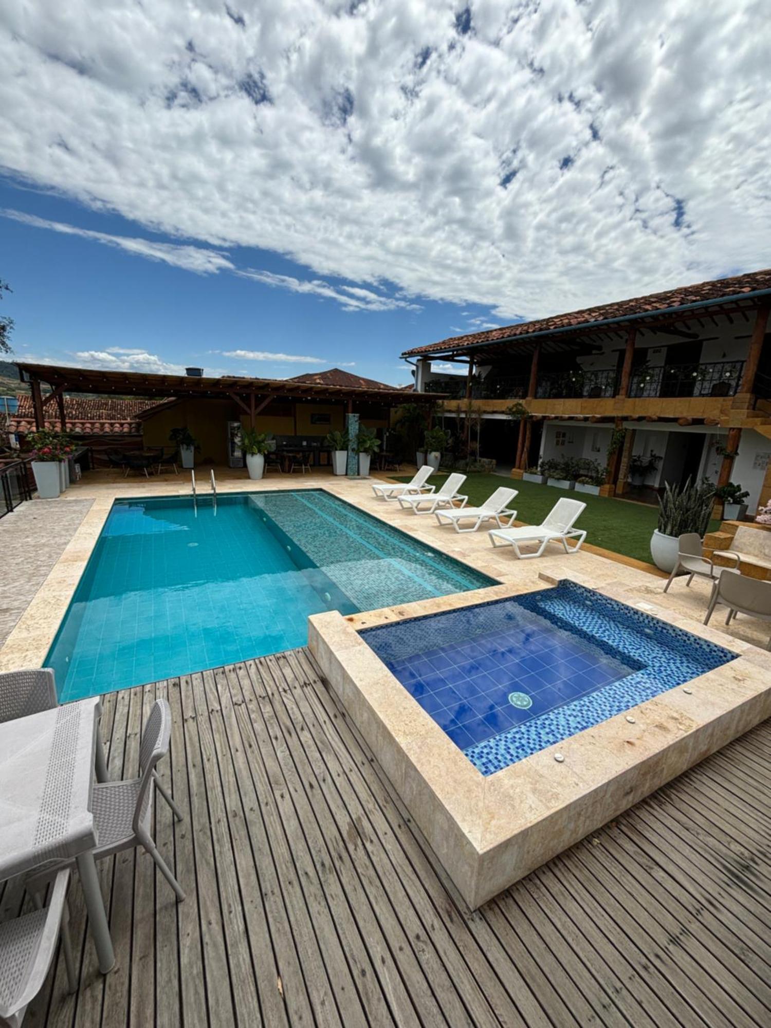 Santa Sofia Casa Boutique Hotel Barichara Buitenkant foto